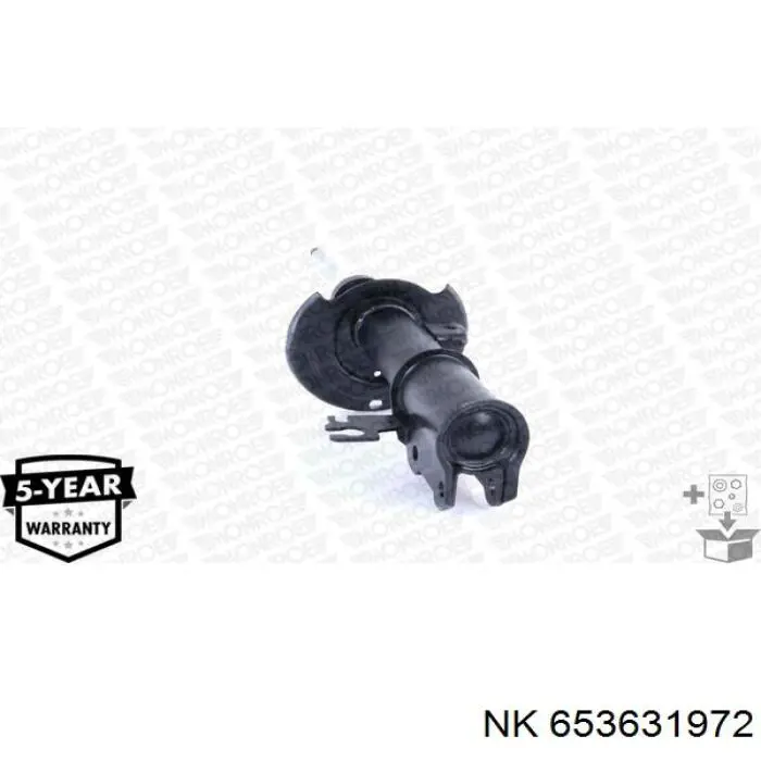Амортизатор передній, правий 653631972 NK