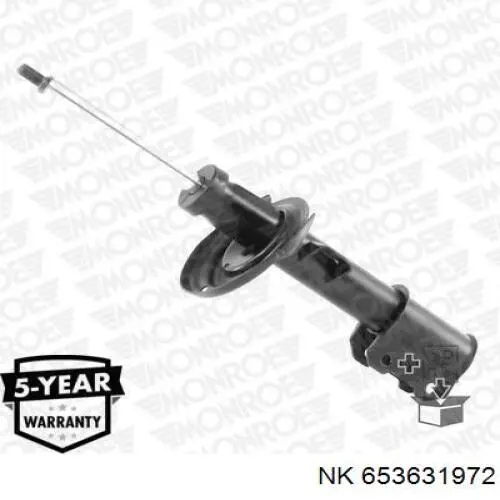 Купити 653631972 NK Амортизатор передній, правий
