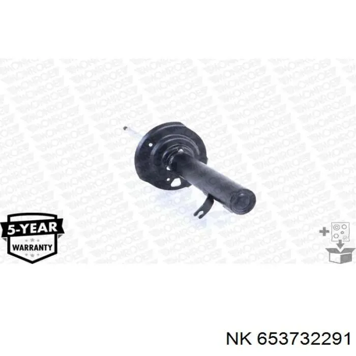 Амортизатор передньої підвіски, лівий NK 653732291 ціна, від 37.87 USD