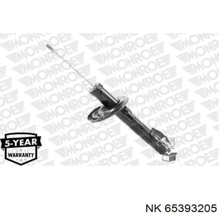 Амортизатор передній 65393205 NK