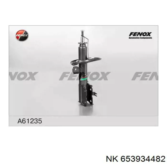 Амортизатор передній, правий NK 653934482 ціна, від 38.13 USD