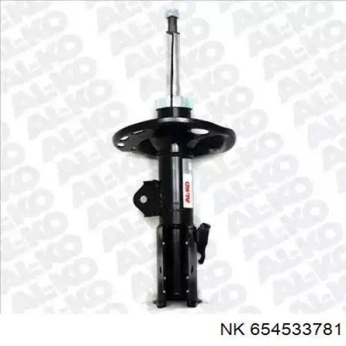 Амортизатор передньої підвіски, лівий NK 654533781 ціна, від 50.79 USD