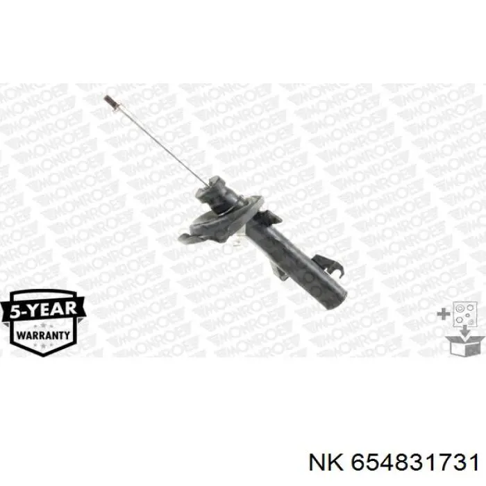 Амортизатор передньої підвіски, лівий NK 654831731 ціна, від 51.28 USD