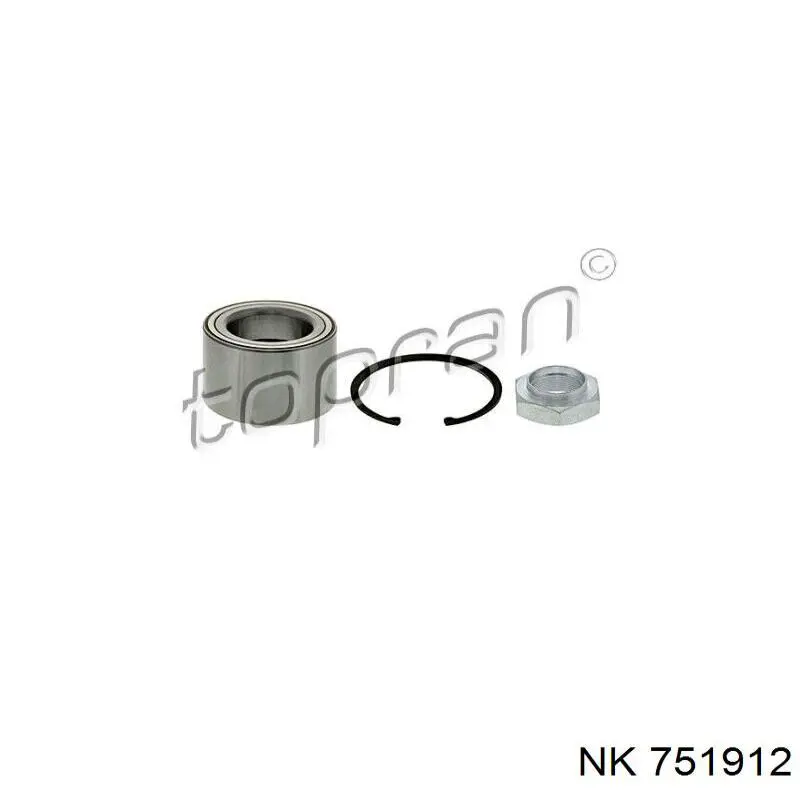 Підшипник ступиці 751912 NK