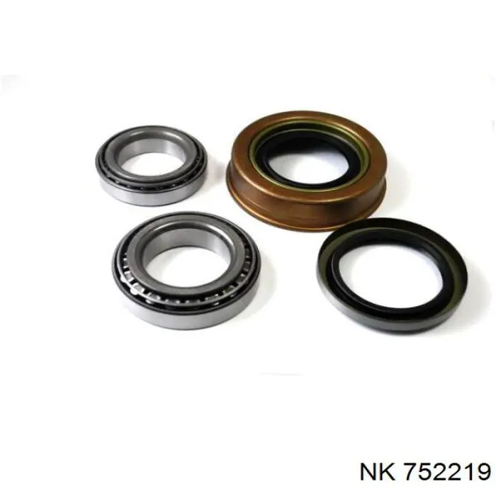 Комплект підшипник маточини передньої NK 752219 ціна, від 24.19 USD