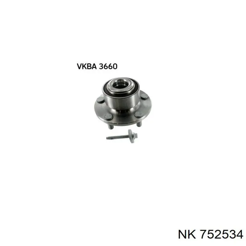Передня маточина 752534 NK