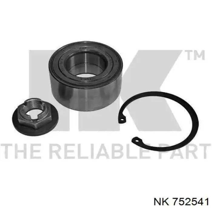 Купити 752541 NK Підшипник ступиці передньої