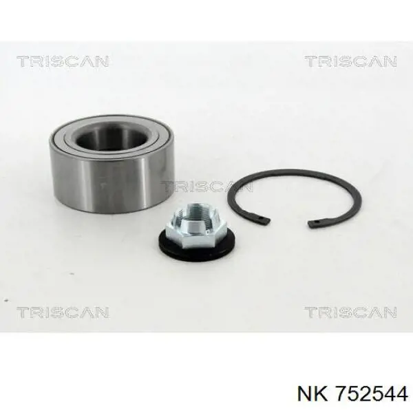 Комплект підшипник маточини передньої NK 752544 ціна, від 35.93 USD