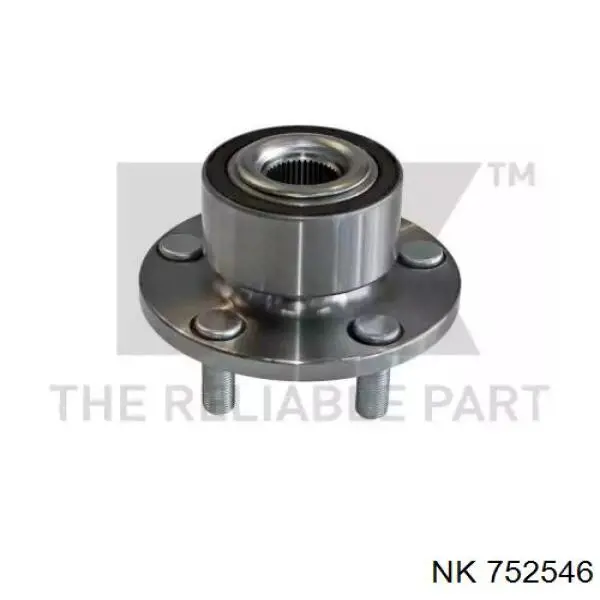 Маточина колеса передня NK 752546 ціна, від 76.43 USD
