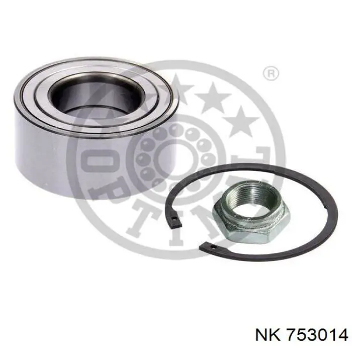 Комплект підшипник маточини передньої NK 753014 ціна, від 21.90 USD