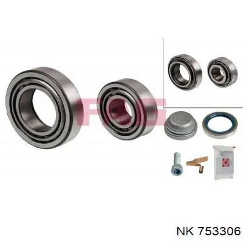 Підшипник маточини NK 753306