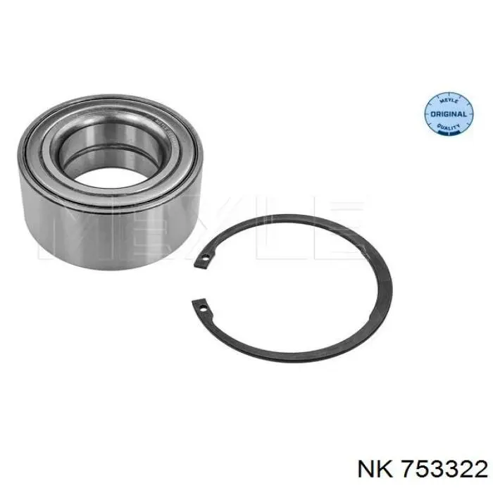 Підшипник маточини передньої/задньої NK 753322 ціна, від 32.24 USD