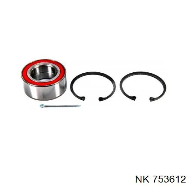 Комплект підшипник маточини передньої NK 753612 ціна, від 12.37 USD