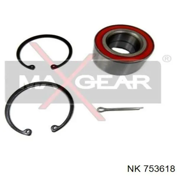Купити 753618 NK Підшипник ступиці передньої