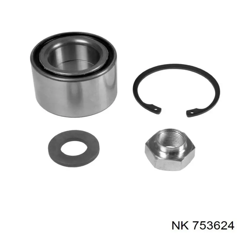 Купити 753624 NK Підшипник ступиці передньої