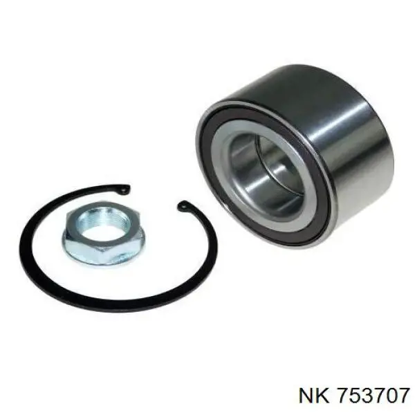 Комплект підшипник маточини передньої NK 753707 ціна, від 29.84 USD
