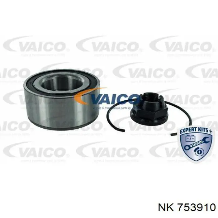 Комплект підшипник маточини передньої NK 753910 ціна, від 15.14 USD