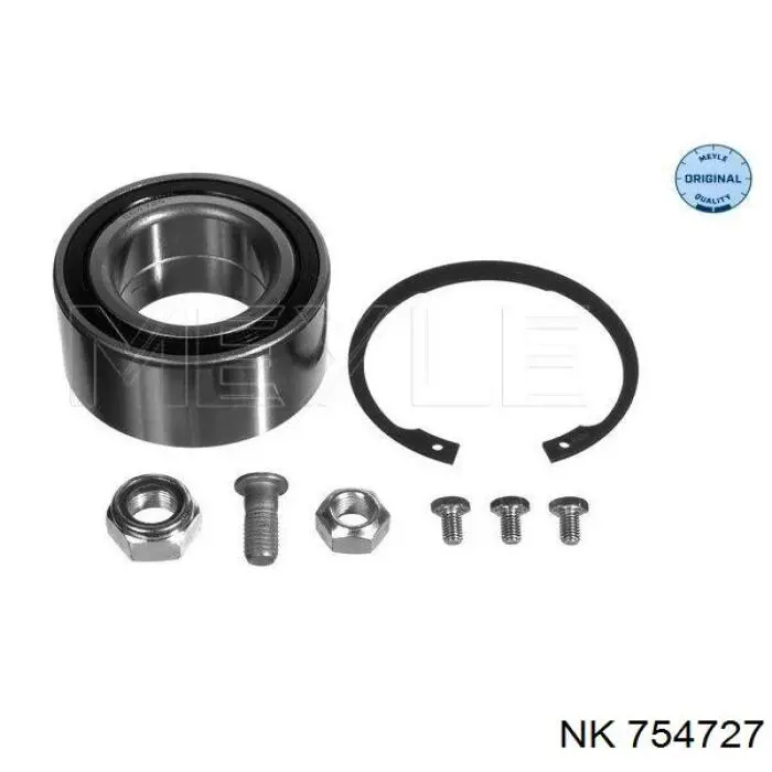 Комплект підшипник маточини передньої NK 754727 ціна, від 20.85 USD