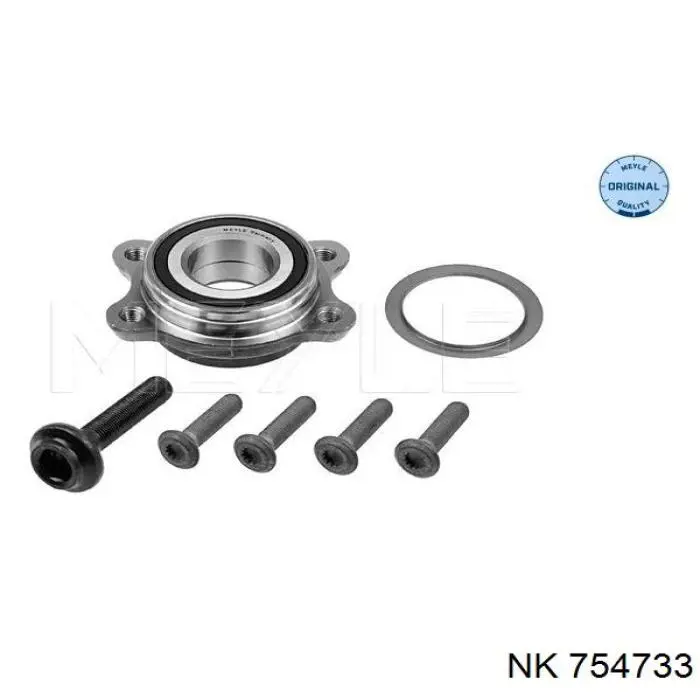Підшипник маточини передньої/задньої 754733 NK