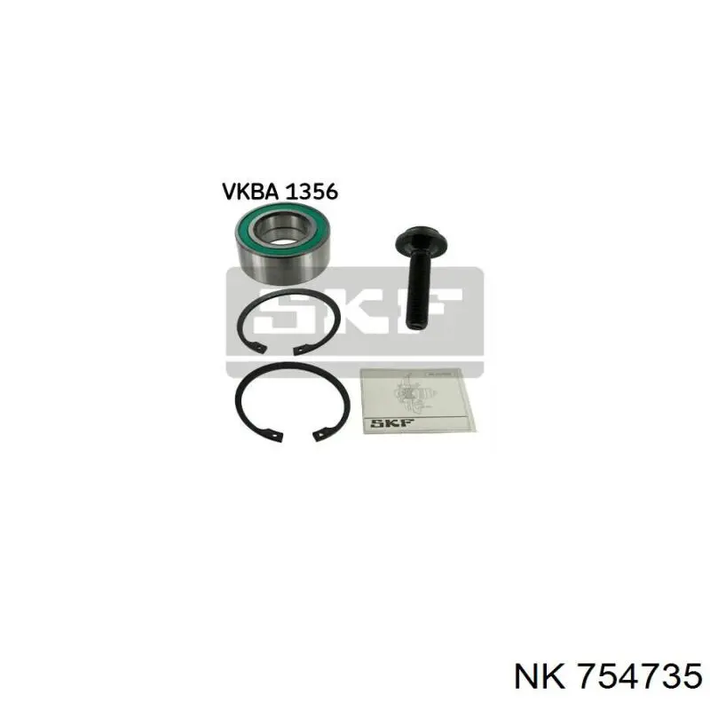 Купити 754735 NK Підшипник ступиці передньої