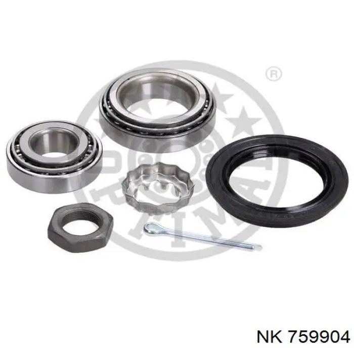 Підшипник маточини задньої NK 759904 ціна, від 8.05 USD
