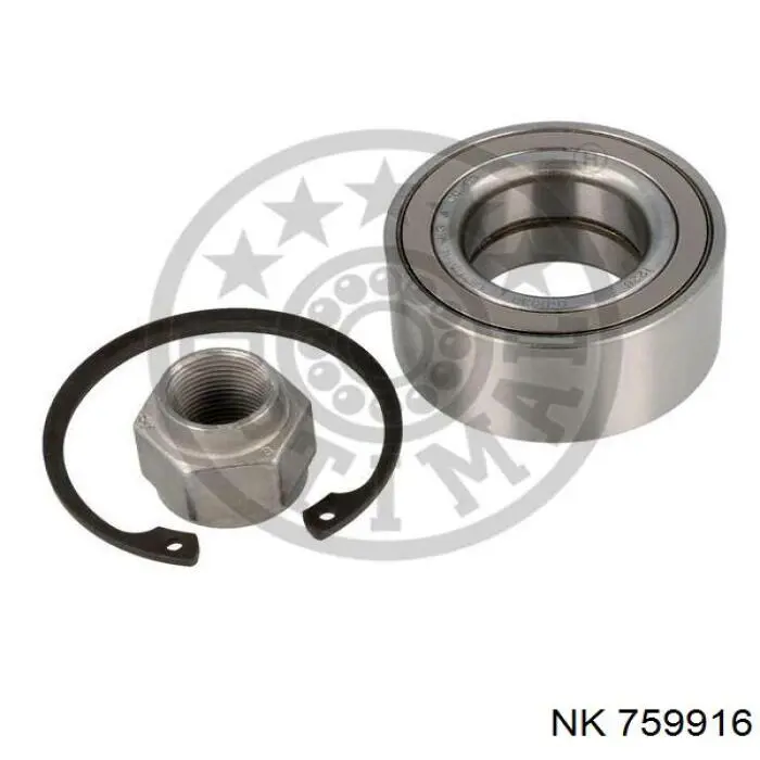 Комплект підшипник маточини передньої NK 759916 ціна, від 12.66 USD