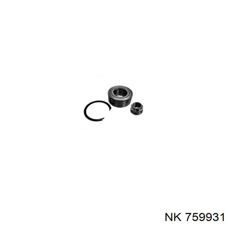 Комплект підшипник маточини передньої NK 759931 ціна, від 23.77 USD