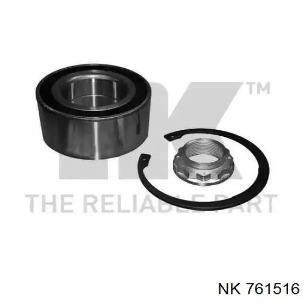 Підшипник маточини передньої/задньої NK 761516 ціна, від 24.56 USD
