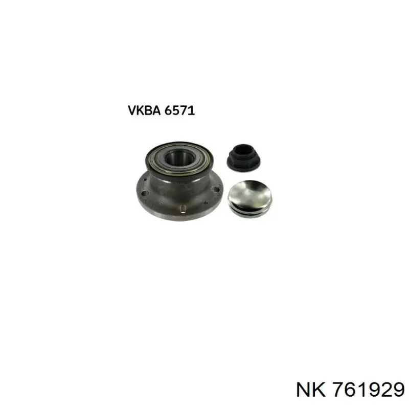 Задня маточина 761929 NK