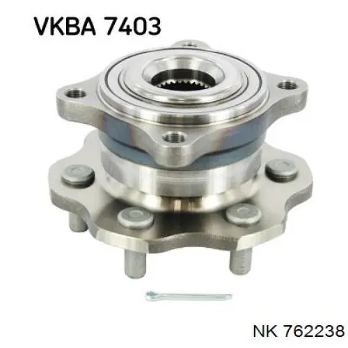 Купити 762238 NK Підшипник ступиці колеса