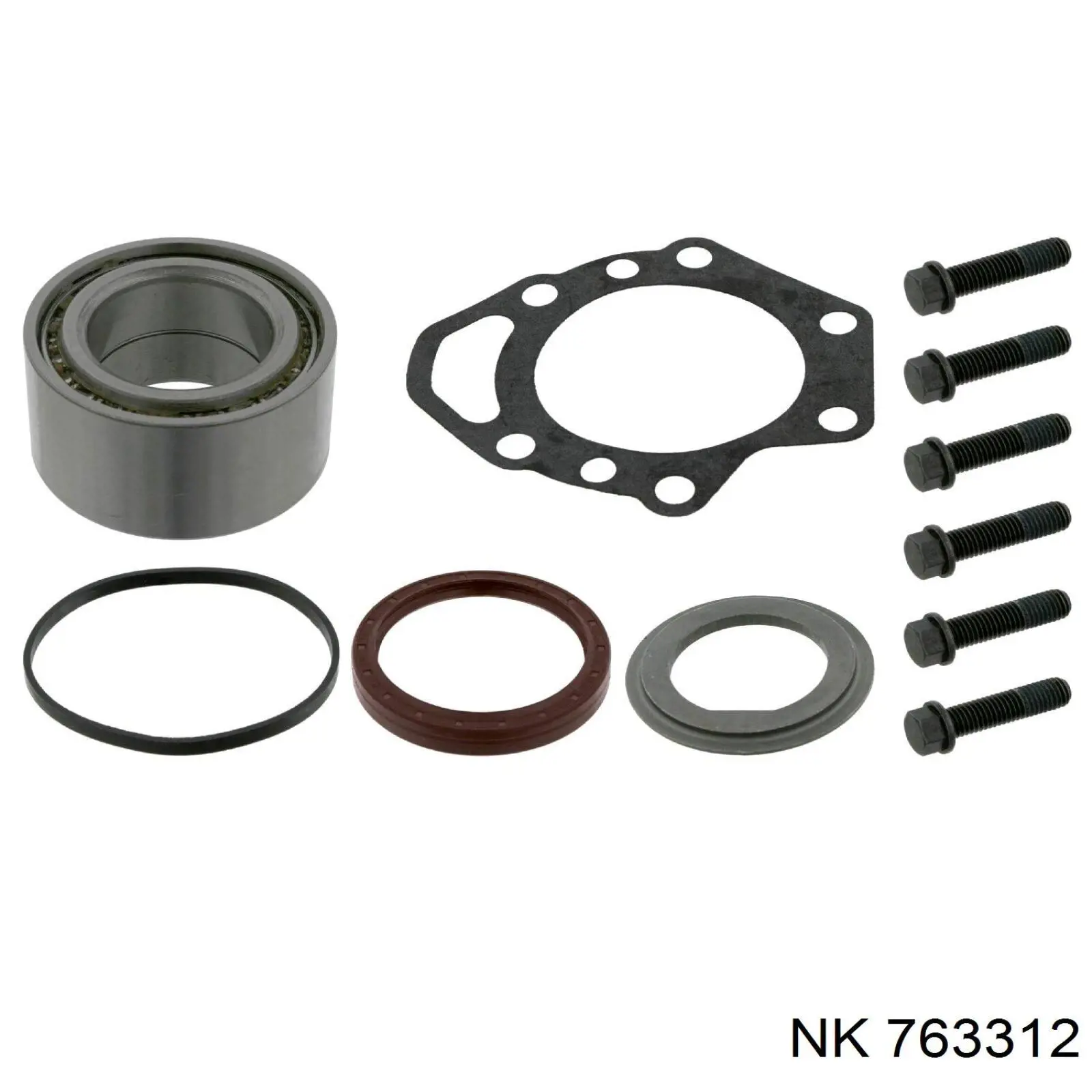 Підшипник маточини задньої NK 763312 ціна, від 17.47 USD