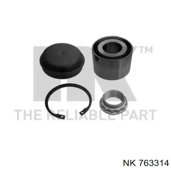 Підшипник маточини задньої NK 763314 ціна, від 19.18 USD