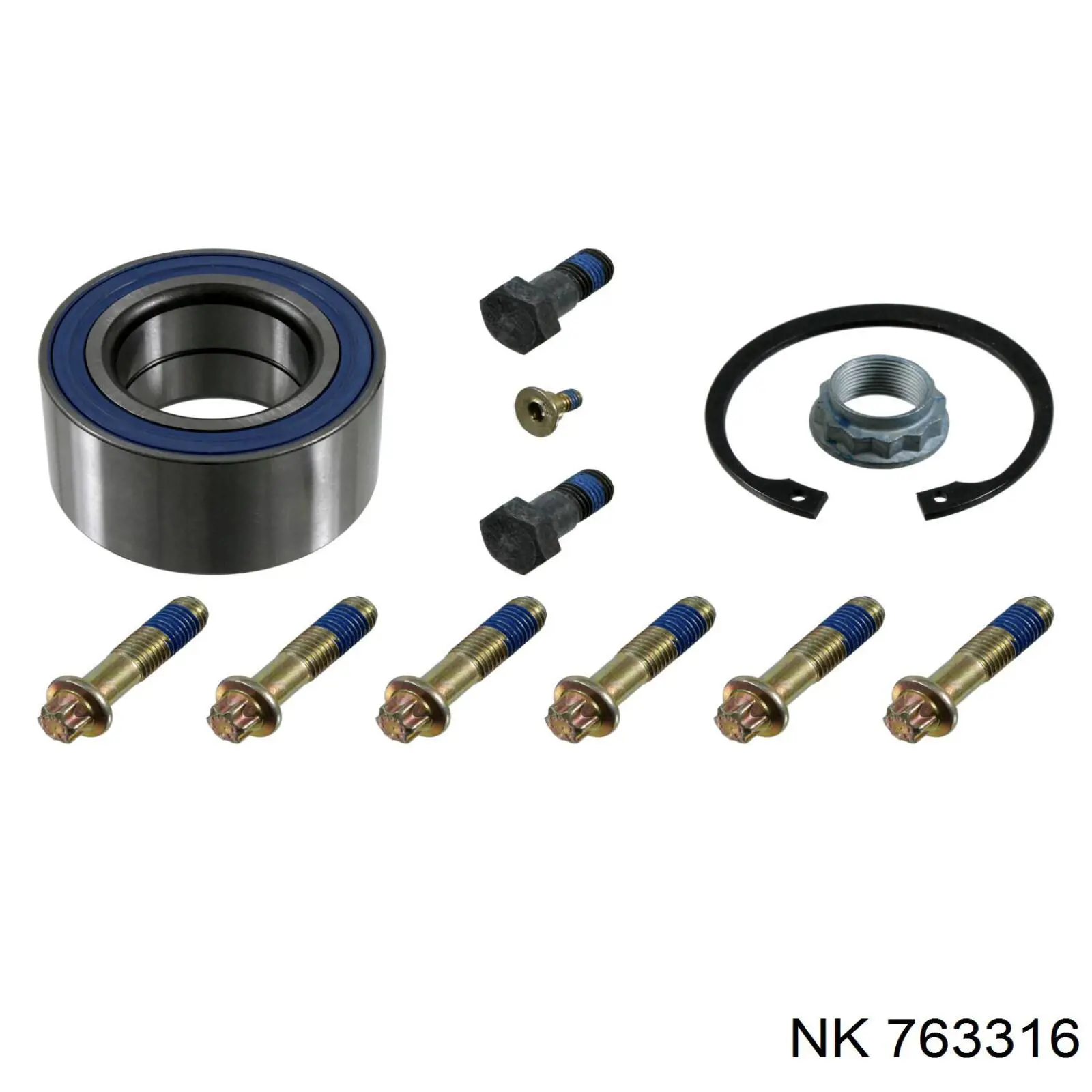 Підшипник маточини задньої NK 763316 ціна, від 37.04 USD