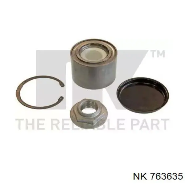 Підшипник маточини задньої NK 763635 ціна, від 46.27 USD