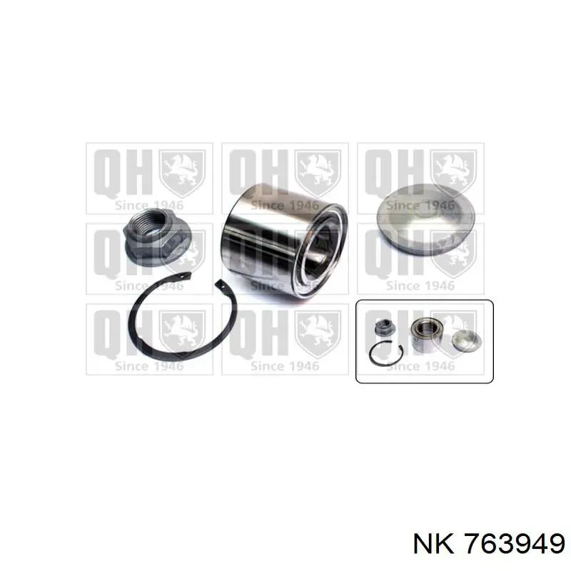 Купити 763949 NK Підшипник задньої ступиці
