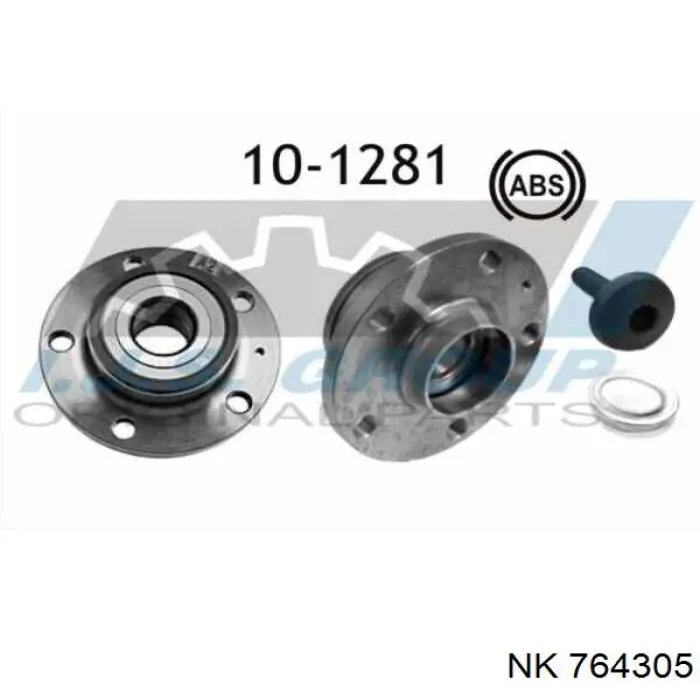 Купити 764305 NK Підшипник ступиці колеса
