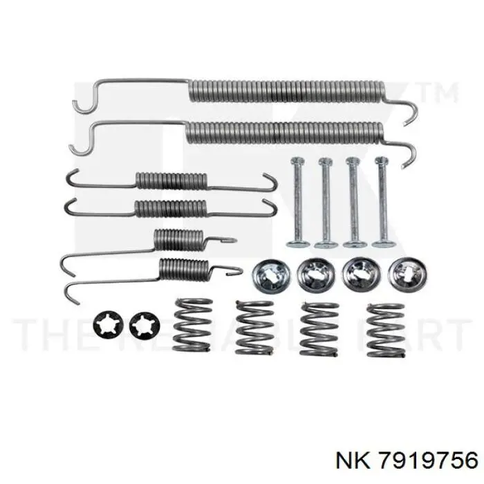 Купити 270383 Maxgear Монтажний комплект задніх барабанних колодок