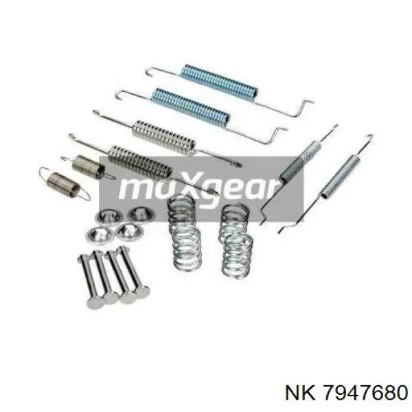 Монтажний комплект задніх барабанних колодок NK 7947680 ціна, від 6.99 USD