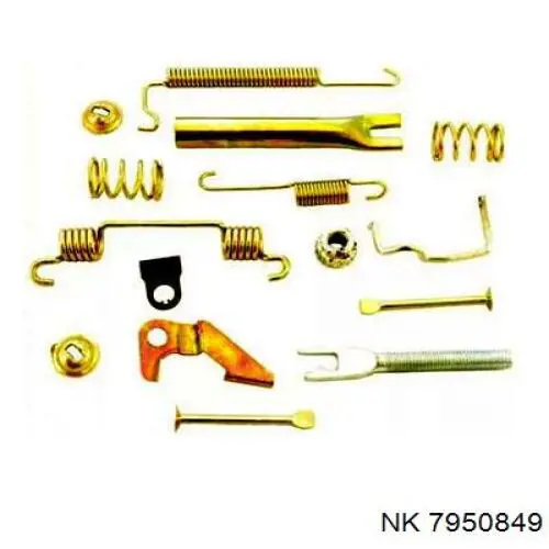 Монтажний комплект задніх барабанних колодок JP Group 6364003310 ціна, від 7.47 USD