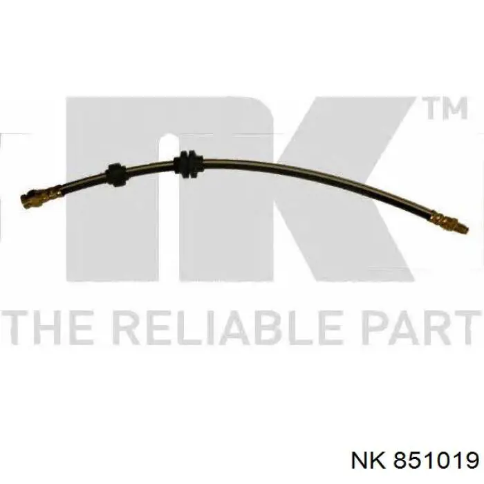 Шланг гальмівний задній K&K FT0600 ціна, від 9.97 USD