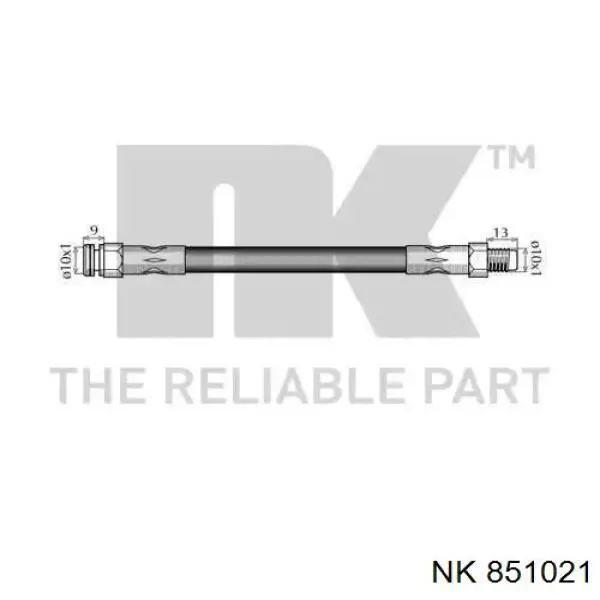 Гальмівні шланги передні T23037 Brembo