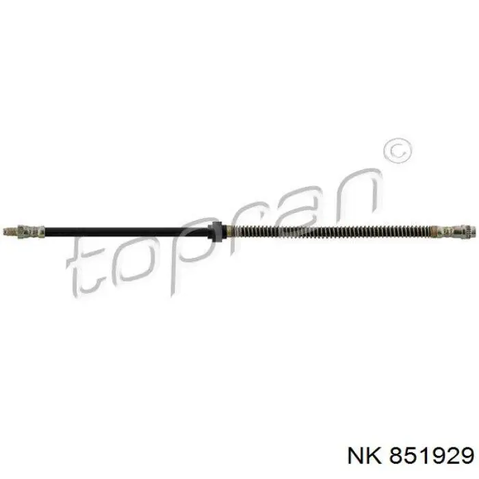 4806A9 Peugeot/Citroen Гнучка гальмівна трубка передня