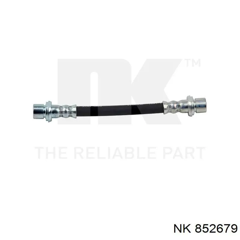 Шланг гальмівний передній, лівий NK 852679 ціна, від 14.72 USD