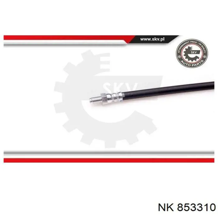 Шланг гальмівний передній NK 853310 ціна, від 6.35 USD