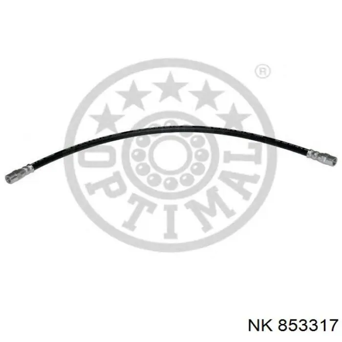 Шланг гальмівний передній NK 853317 ціна, від 5.47 USD