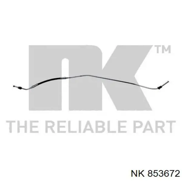 Шланг гальмівний передній NK 853672
