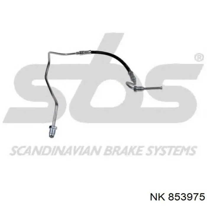 Шланг гальмівний задній, лівий NK 853975 ціна, від 15.09 USD