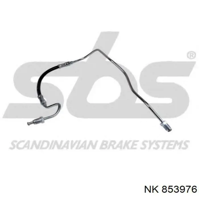 Шланг гальмівний задній, правий NK 853976 ціна, від 22.70 USD