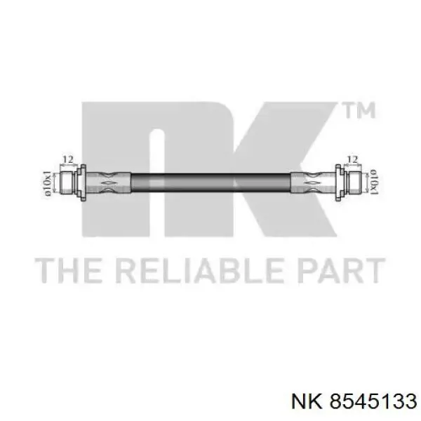 Гальмівні шланги передні 8545133 NK