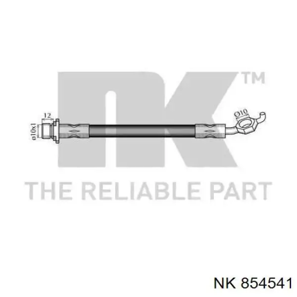 Купити T83191 Brembo Шланг гальмівний передній, лівий